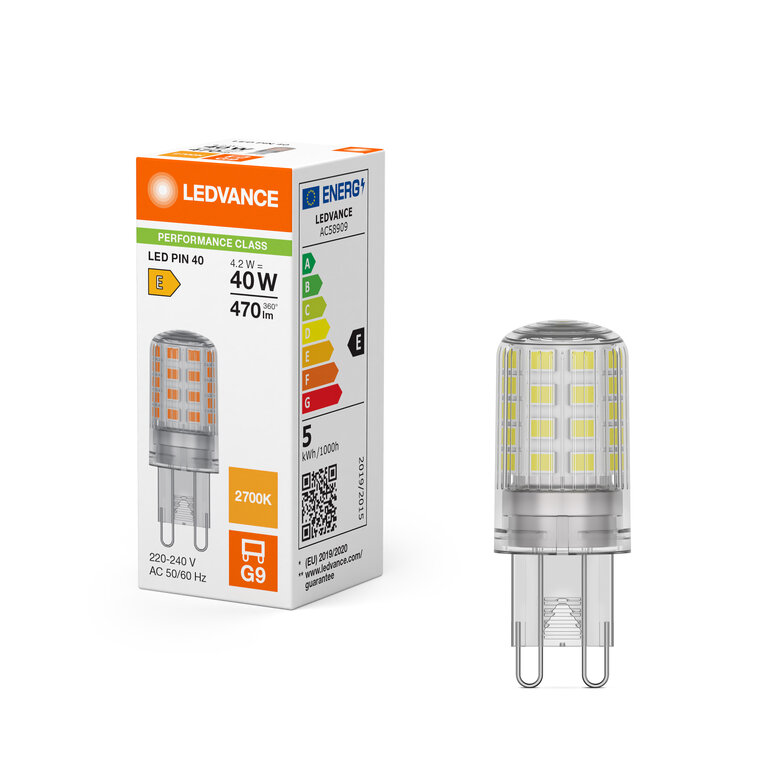 Bild von LED PIN 40 240V 4.2W/827 G9 300°