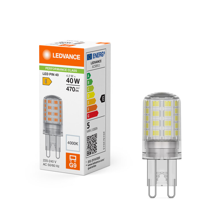 Bild von LED PIN 40 240V 4.2W/840 weiss G9