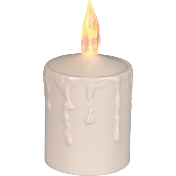 Bild von LED Candle Paula weiss 11.5cm