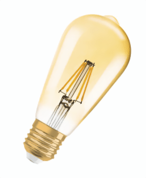 Bild von Parathom Retrofit ST64 gold 240V 6.5=55W/825 E27 dim