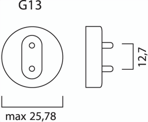 Bild von TL 20W/BL Blacklight T8 Röhren G13